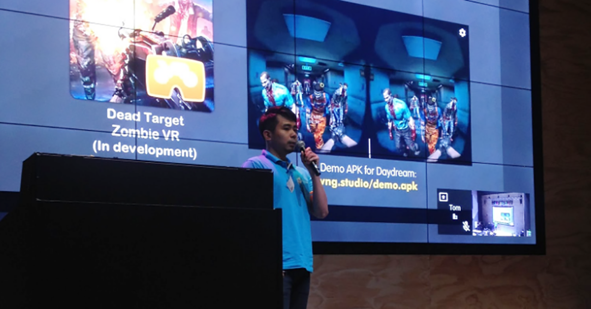 VNG Game Studios mang Dead Target VR tham gia Google I/O Extended Vietnam 2017