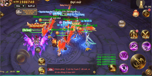 Game Tiên Ma Truyền Kỳ sở hữu ngũ đại môn phái tương sinh tương khắc