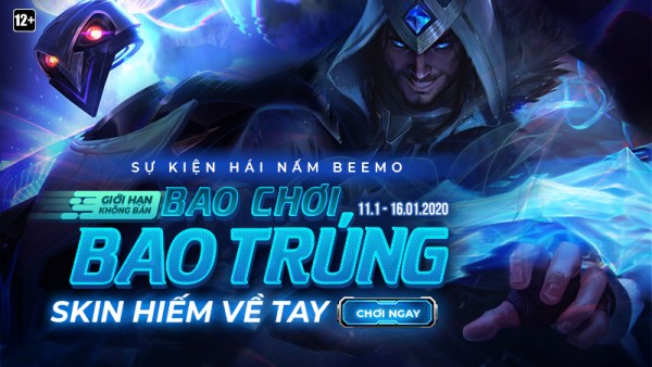 Hái Nấm săn Trang Phục Giới Hạn – Bao chơi, Bao Trúng từ 11/01 đến hết 16/01