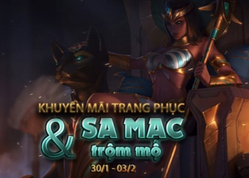 Mở bán Vệ Binh Sa Mạc và giảm giá trang phục cùng chủ đề từ 30/01 đến hết 03/02