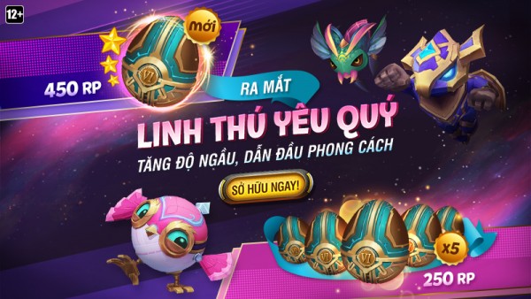 Ra mắt Linh Thú Nhóm 6 từ 09/01/2020 – Tăng độ ngầu, dẫn đầu phong cách!
