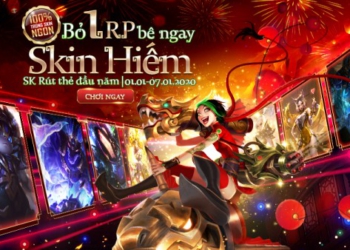 Rút Thẻ Đầu Năm từ 01.01 đến hết 07.01 – Bỏ 1 RP bê ngay Skin Hiếm!