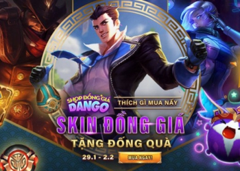 Shop Đồng Giá Dango quay lại từ 29/01 đến 02/02 – Skin đồng giá, tặng đống quà!