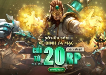 Sở hữu sớm Vệ Binh Sa Mạc chỉ từ 20 RP tại Cửa Hàng Báu Vật (23.01 – 29.01)