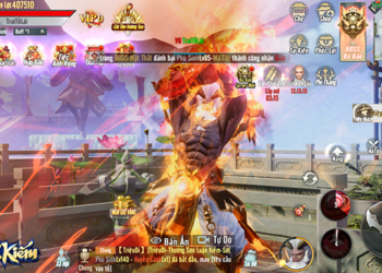 Bom tấn đồ họa 16 lớp – Lãng Tử Kiếm 3D đã “chiến ngon” trên mọi nền tảng, đông như kiến, full tất cả các kênh!