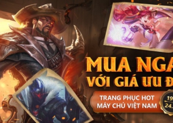 Giảm giá các trang phục HOT nhất máy chủ từ 19/02 đến hết 24/02