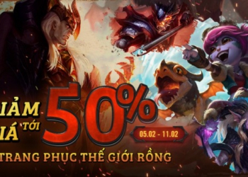 Giảm giá tới 50% trang phục Thế Giới Rồng từ 05/02 đến hết 11/02