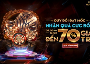Quy đổi RP – Nhận tặng phẩm giá trị lên tới 70% từ 00:30 07/02 đến 23:59 13/02