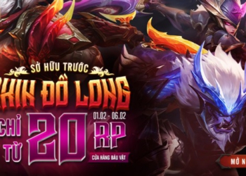 Sở hữu sớm Đồ Long chỉ từ 20 RP tại Cửa Hàng Báu Vật (01.02 – 07.02)