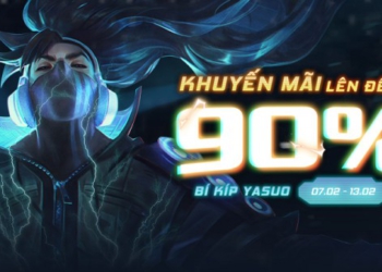 “Bí kíp Yasuo” quay trở lại – Khuyến mãi lên đến 90% từ 10:00 07/02 đến 13/02