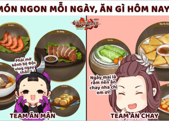 Nhìn game thủ VLTK Mobile hưởng thụ mà mê: Hết xoắn tay vào bếp lại lên đồ đi “quẩy”