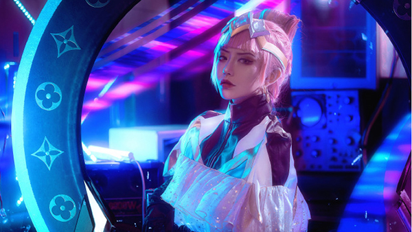 Bộ ảnh cosplay Qiyana True Damage Hàng Hiệu cực chất