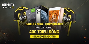 Call of Duty: Mobile VN đúng chất bom tấn, đến quà đăng kí trước cũng cực khủng