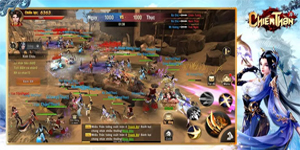 Chất chiến đấu nhanh – mạnh của Chiến Thần 3D Mobile khiến người chơi cảm thấy đã tay!