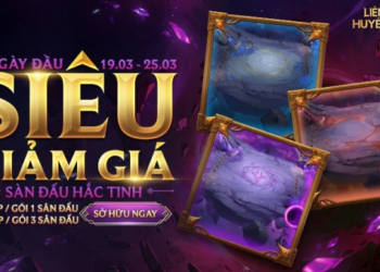 Giảm giá kịch sàn Sân Đấu Hắc Tinh mới toanh từ 19/03 đến hết 25/03