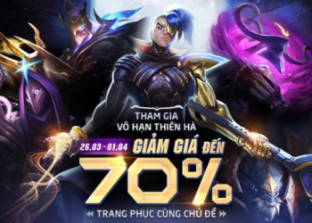 Giảm giá trang phục chủ đề Thiên Hà đến 70% từ 26/03 đến hết 01/04