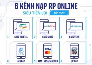 Hướng dẫn nạp RP cực kỳ tiện lợi ở bất cứ đâu!