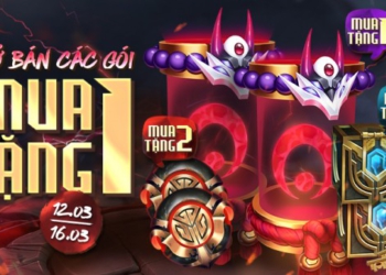 Mở bán các Gói Báu Vật “Mua 1 Tặng 1” từ 12/03 đến hết 16/03