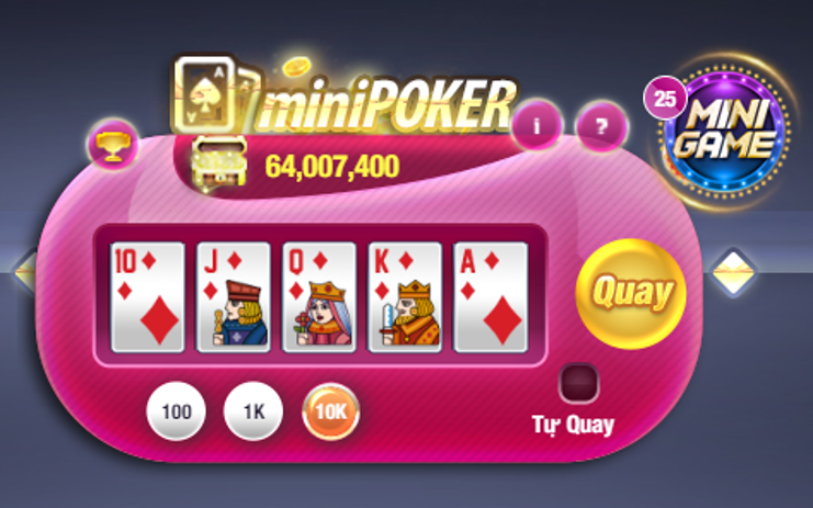 Kinh nghiệm chơi Mini Poker giúp bạn luôn chiến thắng - Game2T