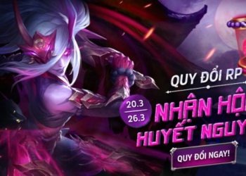 Quy đổi RP – Nhận miễn phí Hộp Huyết Nguyệt hấp dẫn từ 10:30 20/03 đến 23:59 26/03