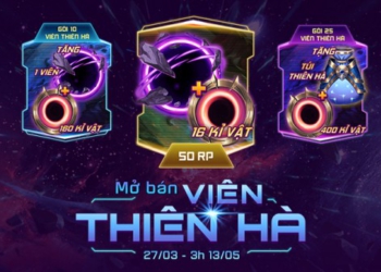 Ra mắt báu vật sự kiện Vô Hạn Thiên Hà: Viên, Túi, và Kỉ vật Thiên Hà từ 27/03 đến 13/05