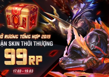 Rương Chủ Đề – “Mở Rương Tổng Hợp 2019 – Nhận skin thời thượng” từ 17/03 đến 19/03