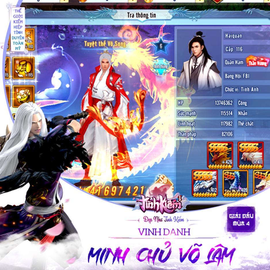Siêu giải đấu “Cực Phẩm Võ Học”: Sân chơi PK đẳng cấp bậc nhất làng game Việt chuẩn bị trở lại với mùa thứ 5 4
