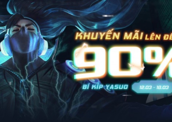 “Bí kíp Yasuo” quay trở lại – Khuyến mãi lên đến 90% từ 10:00 12/03 đến 18/03