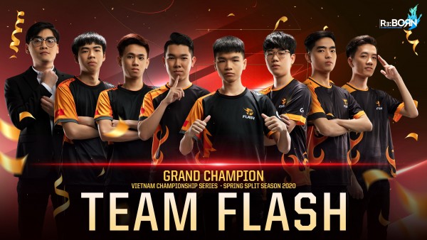 [Chung kết VCS Mùa Xuân 2020] GAM 2-3 FL: Thi đấu bùng nổ, Team Flash trở thành tân vương của VCS