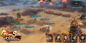 Game chiến thuật Giang Sơn Mỹ Nhân Mobile hẹn ra mắt vào tháng 5