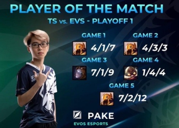 [Playoffs VCS Mùa Xuân 2020] EVS 3-2 TS: Hạ gục đối thủ sau 5 ván, EVS đi tiếp vào vòng trong