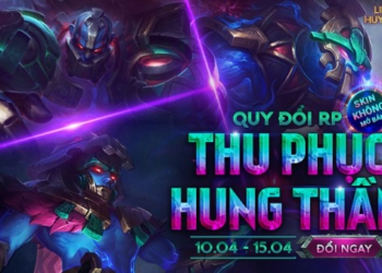 Quy đổi RP – Cơ hội DUY NHẤT để thu phục Hung Thần kéo dài từ 00:30 10/04 đến 23:59 15/04