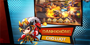 Thiếu Niên Danh Tướng 3Q là game đánh luôn không cần chờ lượt!