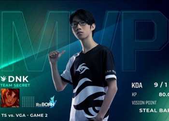 [VCS Mùa Xuân 2020 Tuần 9 Ngày 2] Team Secret 2-0 VGA: Thắng dễ VGA,  Team Secret là đội cuối cùng có mặt tại playoff