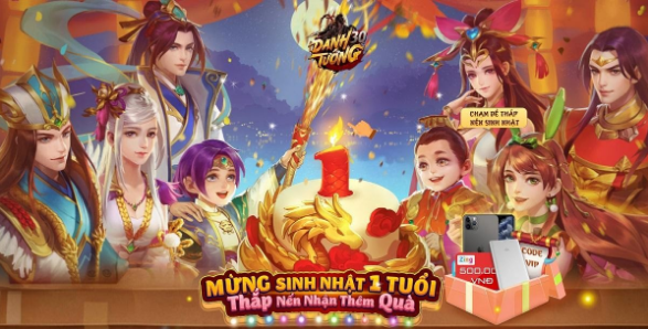 Danh Tướng 3Q – VNG tặng iPhone 11 Pro Max nhân dịp sinh nhật 1 tuổi