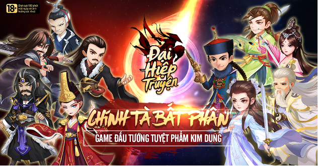 Chỉ cần 3 click – nhận ngay dàn tướng khủng của phiên bản Open Beta sắp ra mắt của Đại Hiệp Truyện