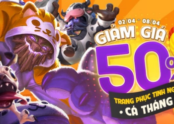 Đồng giảm giá các trang phục chủ đề Cá Tháng Tư từ 02/04 đến hết 08/04