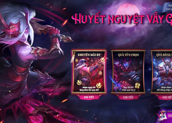 Ưu đãi đặc biệt cho người chơi may mắn – Huyết Nguyệt Vẫy Gọi từ 07/04 đến 09/04