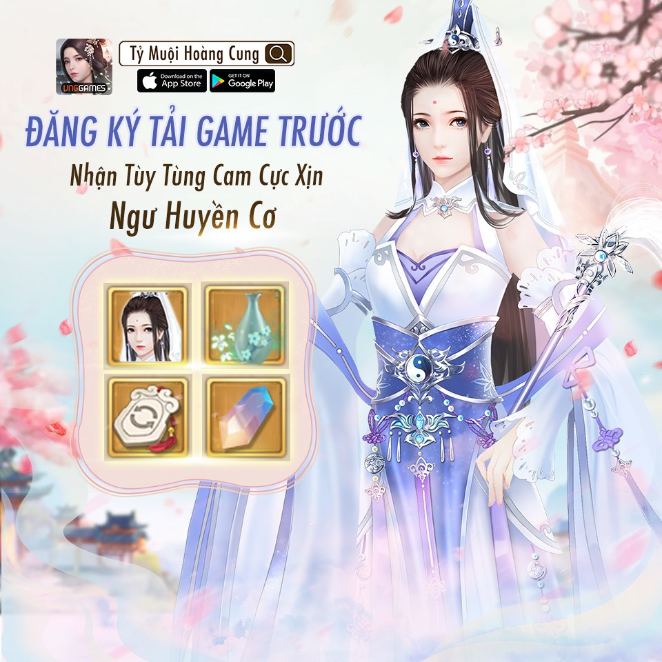 Game ngôn tình Tỷ Muội Hoàng Cung mở đăng ký trước