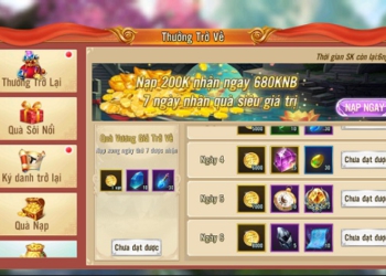 Cộng đồng Nhất Kiếm Giang Hồ khoe loạt phần quà Chí Tôn Trở Lại cực chất