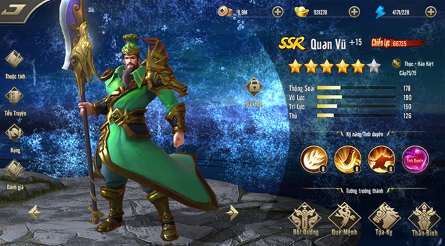 Game Tuyệt Đỉnh Tam Quốc sở hữu đồ họa siêu đẹp