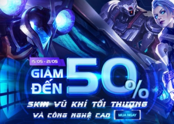 Giảm giá trang phục Vũ Khí Tối Thượng – Tham gia Quân Truy Hồi từ 15/05 đến hết 21/05