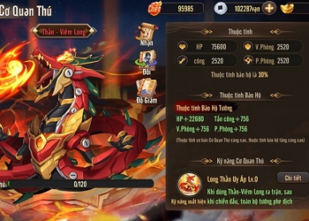 Há hốc với dàn Thú Cơ Quan của top 3 cao thủ Thiếu Niên Danh Tướng 3Q