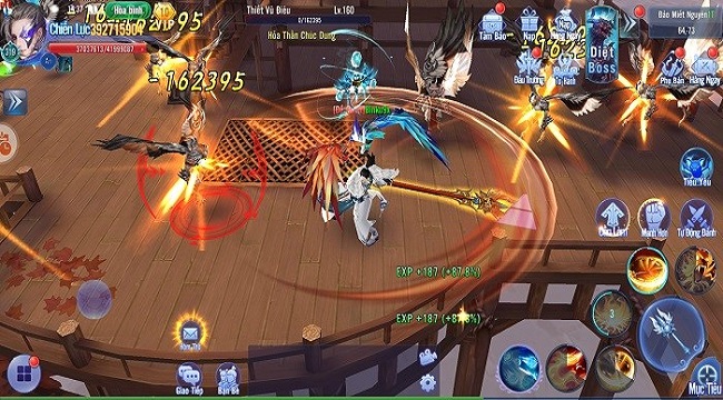 Kiếm Ma 3D luôn chú trọng những tính năng gia tăng lực chiến cho người chơi