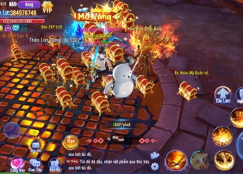 Kiếm Ma 3D là thị trường giao dịch sôi động, tấp nập kẻ mua người bán