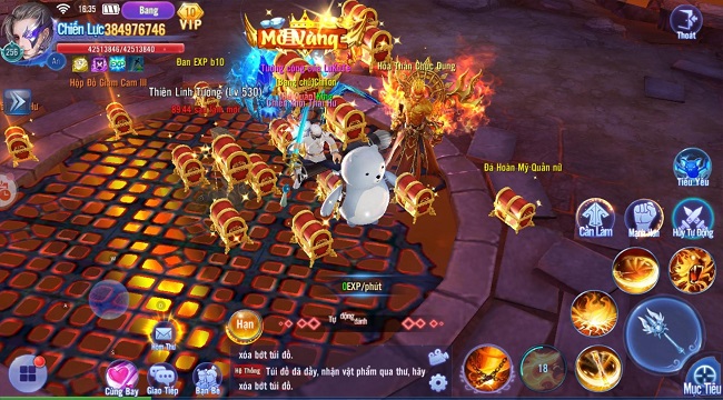 Kiếm Ma 3D là thị trường giao dịch sôi động, tấp nập kẻ mua người bán