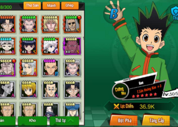 Lữ Đoàn Đánh Lén – Game chuẩn nguyên tác Hunter x Hunter chính thức ra mắt