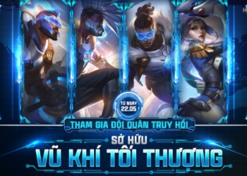 Mở bán nhóm trang phục Vũ Khí Tối Thượng – Tham gia Quân Truy Hồi từ 22/05