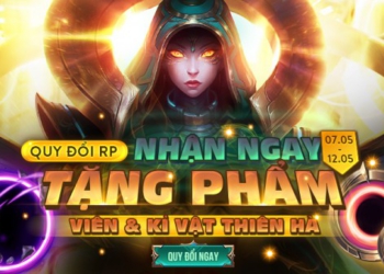 Quy đổi RP – Nhận miễn phí Viên cùng Kỉ vật Thiên Hà hấp dẫn từ 00:30 07/05 đến 23:59 12/05