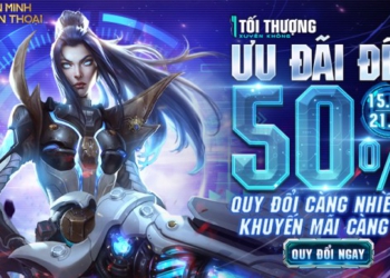 Quy đổi RP – Nhận ưu đãi đến 50% giá trị từ 00:30 15/05 đến 23:59 21/05